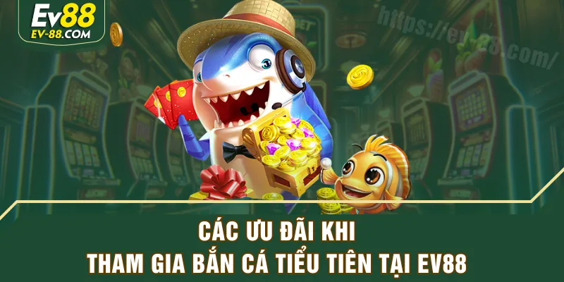 Các ưu đãi khi tham gia Bắn Cá Tiểu Tiên tại EV88